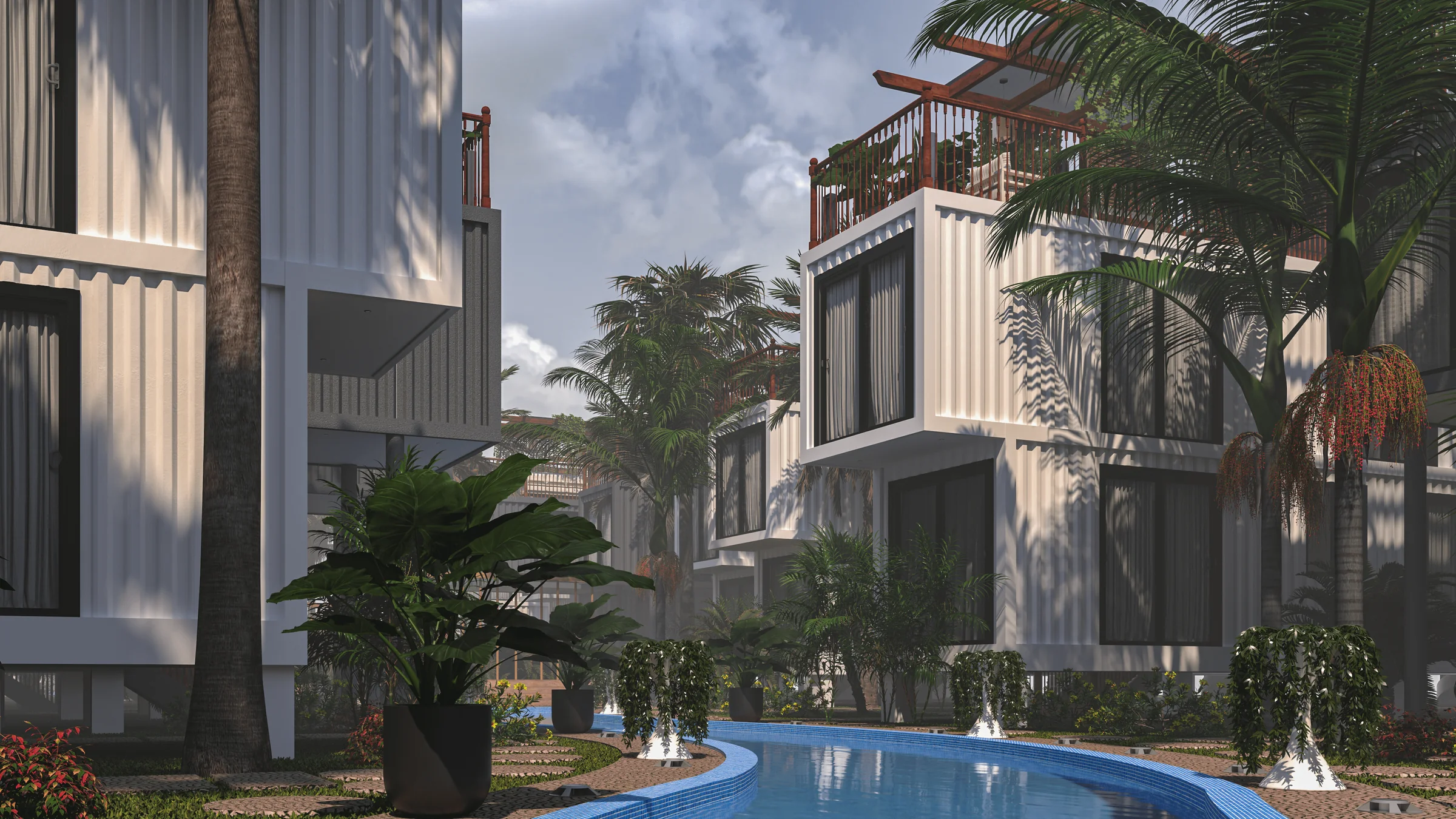 Luxury room interior